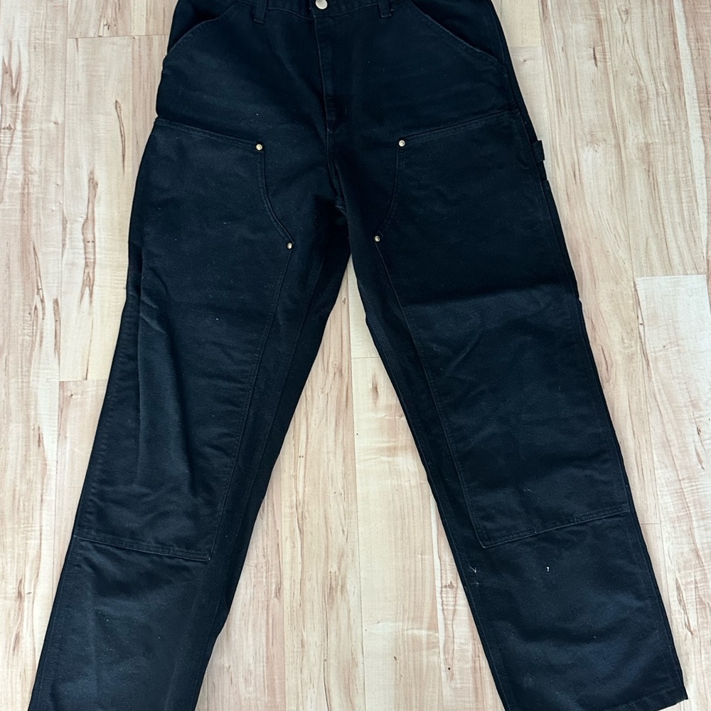 Carhartt WIP Black Cargo Pants